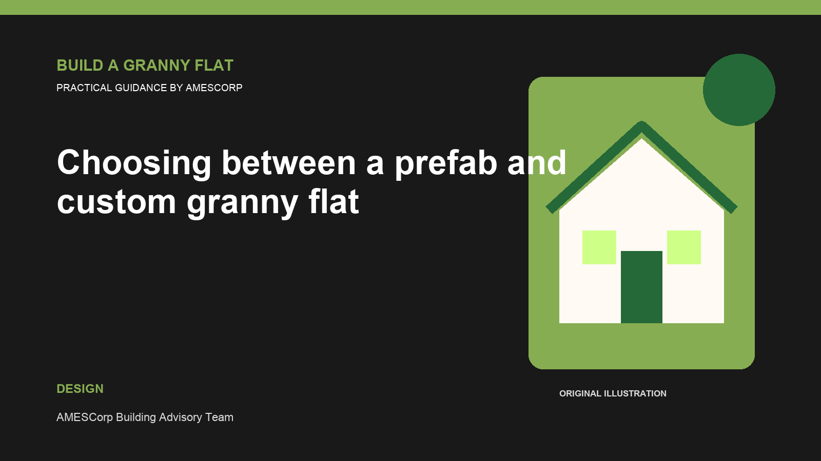 Choosing between a prefab and custom granny flat — Build Granny Flat guide