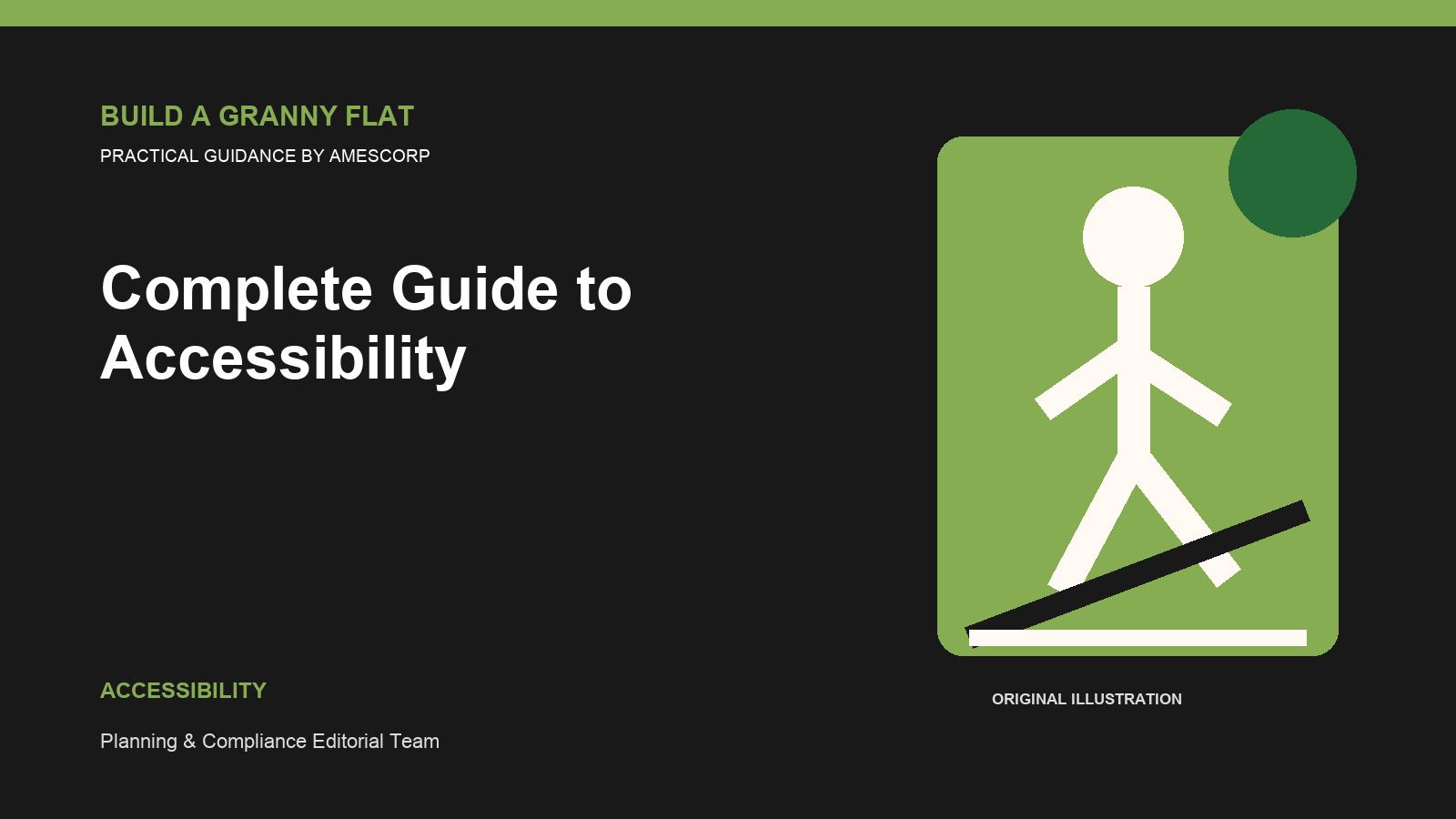 Complete Guide to Accessibility — Build Granny Flat guide