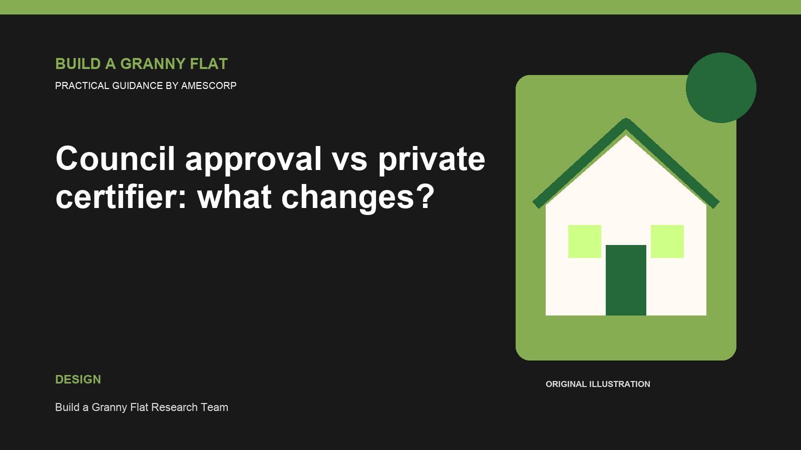 Council approval vs private certifier: what changes? — Build Granny Flat guide