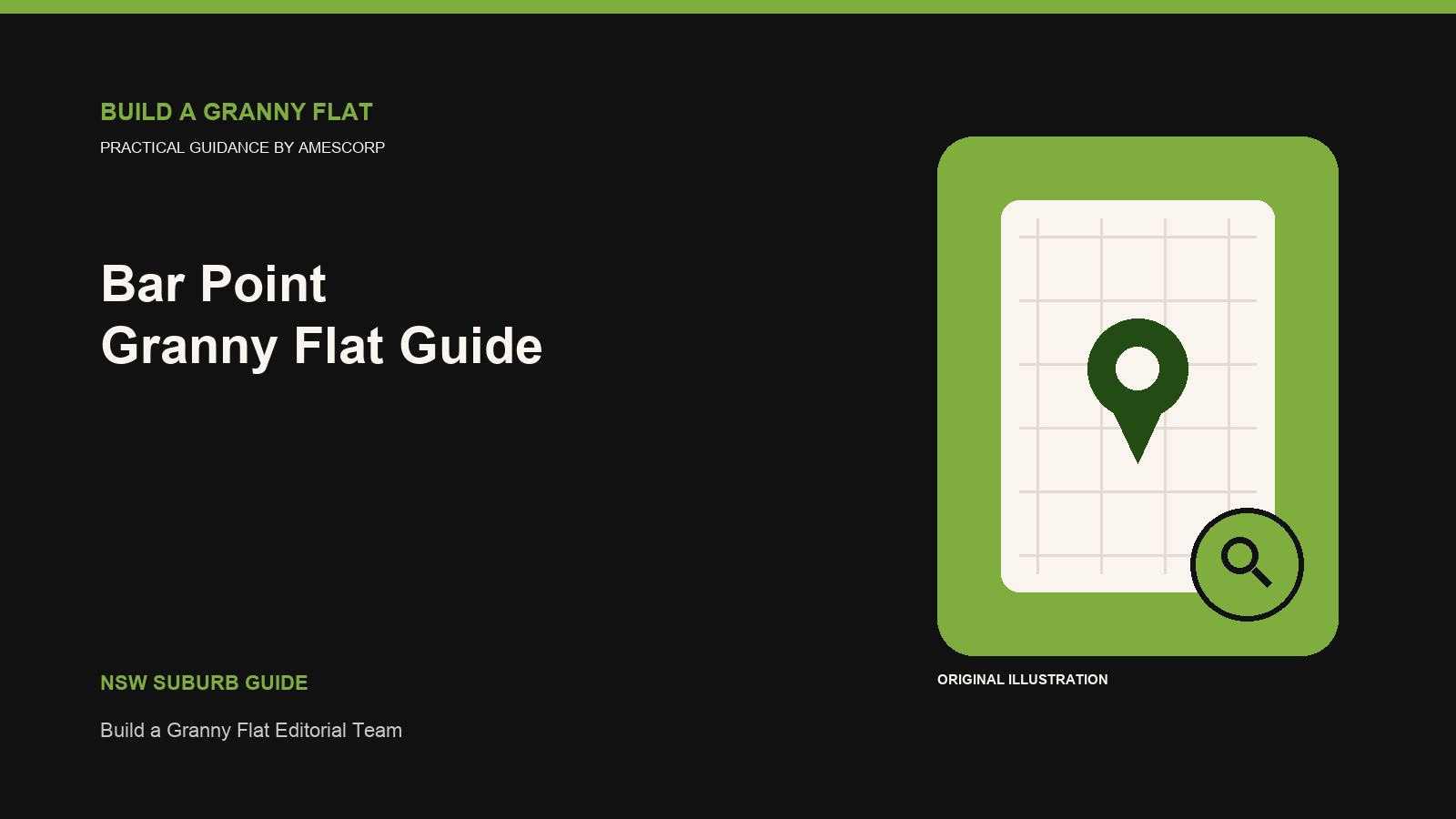 Bar Point Granny Flat planning guide illustration