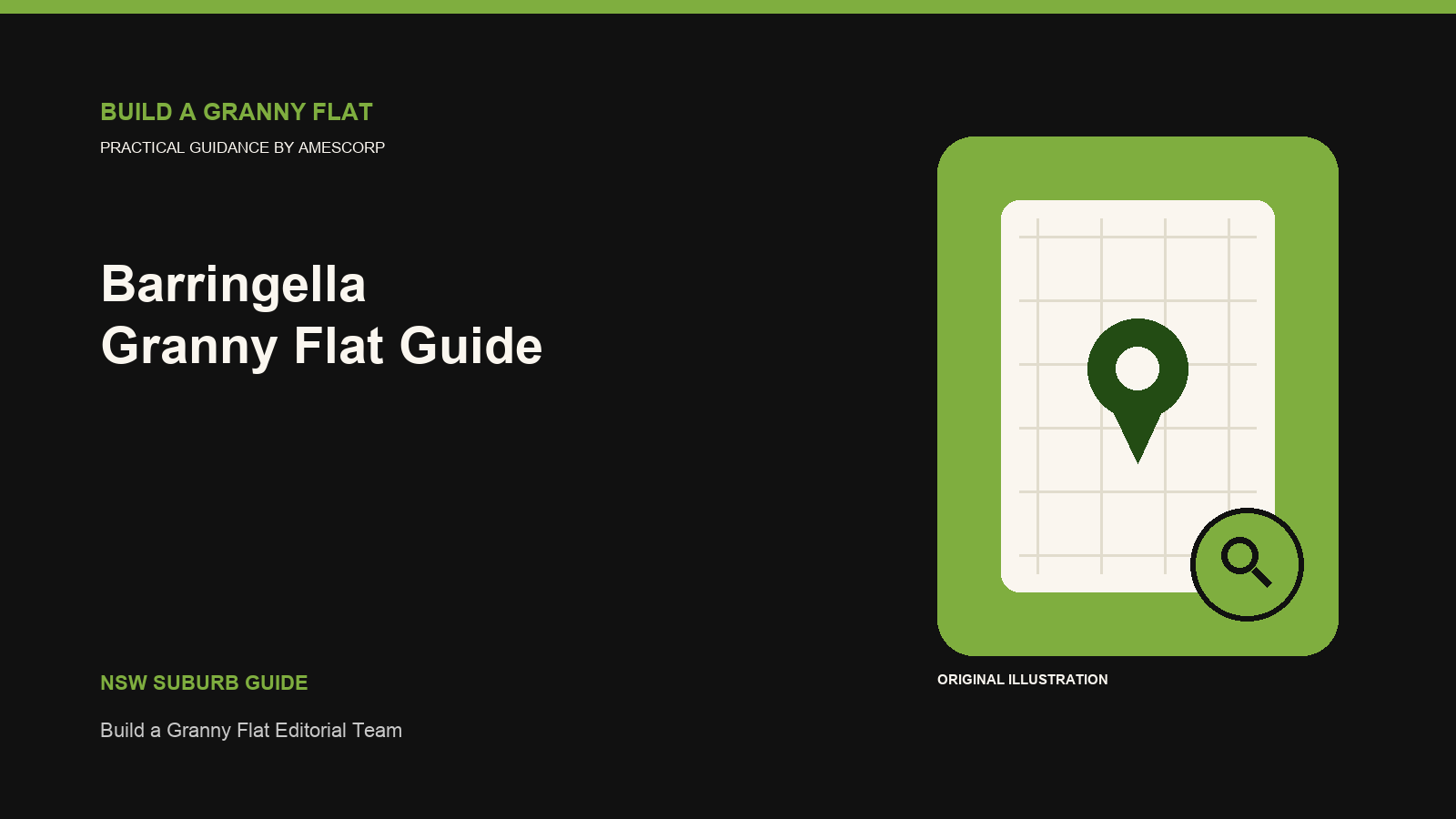 Barringella Granny Flat planning guide illustration