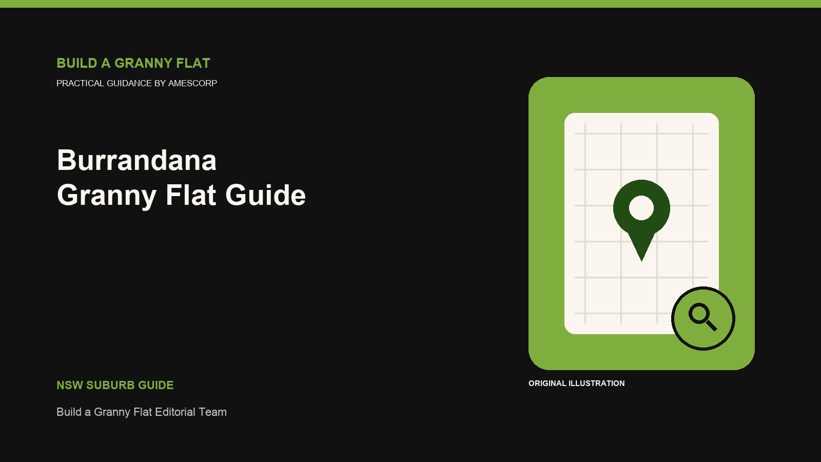 Burrandana Granny Flat planning guide illustration